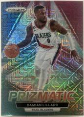 Damian Lillard [Mojo] #30 Basketball Cards 2022 Panini Prizm Prizmatic Prices