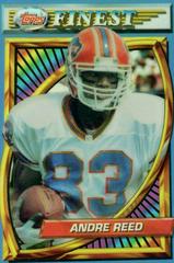 Andre Reed [Refractor] #174 Football Cards 1994 Topps Finest Prices