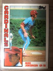 Mike Jorgensen #60T Baseball Cards 1984 Topps Traded Tiffany Prices