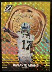 Davante Adams [Gold] #18 Football Cards 2023 Panini Zenith Zeal of Approval Prices