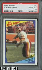 John Riggins #5 Football Cards 1984 Topps Prices