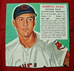 Roberto Avila #2 Baseball Cards 1952 Red Man Tobacco Prices