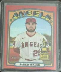 Jared Walsh [Chrome Red Refractor] Baseball Cards 2021 Topps Heritage Prices