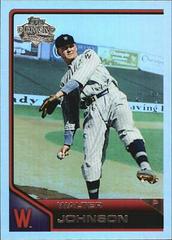 Walter Johnson [Diamond Anniversary Refractor] #16 Baseball Cards 2011 Topps Lineage Prices