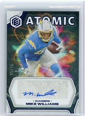 Mike Williams [Xenon] #AA-MW Football Cards 2022 Panini Elements Atomic Autographs Prices