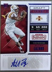 Allen Lazard [Autograph] #134 Football Cards 2018 Panini Contenders Draft Picks Prices