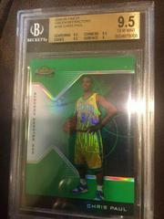 Chris Paul [Green Refractor] #194 Basketball Cards 2004 Finest Prices