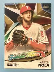 Aaron Nola [Gold] #FS-38 Baseball Cards 2018 Topps Future Stars Prices