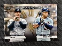 Miguel Cabrera, Al Kaline [Gold] #TS-25 Baseball Cards 2023 Topps Update Time Spanning Tandems Prices