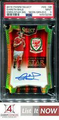 Gareth Bale [Neon Green Die Cut] Soccer Cards 2016 Panini Select Emerging Star Signatures Prices