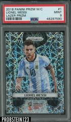 Lionel Messi [Lazer Prizm] Soccer Cards 2018 Panini Prizm World Cup Prices