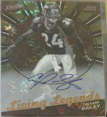 Champ Bailey [Autograph Black] #LL-8 Football Cards 2023 Panini Prestige Living Legends Prices