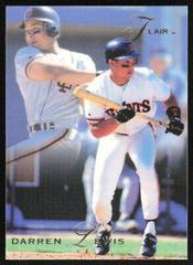 Darren Lewis Baseball Cards 1993 Flair Prices