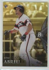 Jose Abreu [Gold] #76 Baseball Cards 2014 Bowman Platinum Prices