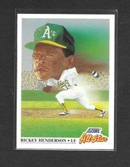 Rickey Henderson Baseball Cards 1991 Score Prices