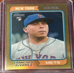 Francisco alvarez [Chrome Gold] #388 Baseball Cards 2023 Topps Heritage Prices