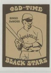Bingo DeMoss Baseball Cards 1974 Laughlin Old Time Black Stars Prices