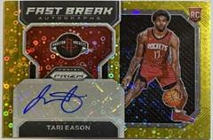 Tari Eason [Gold] #FBR-TER Basketball Cards 2022 Panini Prizm Fast Break Rookie Autographs Prices