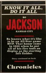 Bo Jackson [Red] #46 Baseball Cards 2017 Panini Chronicles Prices