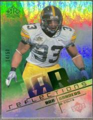 Bob Sanders [Green] #180 Football Cards 2004 Upper Deck Reflections Prices