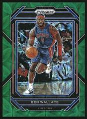 Ben Wallace [Choice Green] Basketball Cards 2022 Panini Prizm Prices