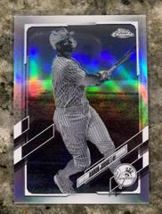 Aaron Judge [Negative Refractor] Baseball Cards 2021 Topps Chrome Prices