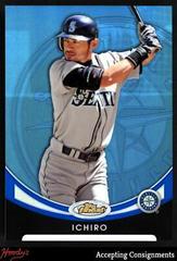 Ichiro [Blue Refractor] #9 Baseball Cards 2010 Finest Prices