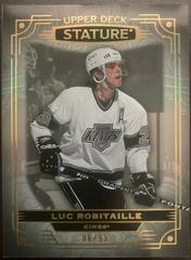 Luc Robitaille [Photo Variant] Hockey Cards 2022 Upper Deck Stature Prices