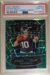 Davis Mills [Green] #RS-25 Football Cards 2021 Panini Select Rookie Selections Prices