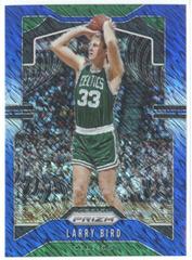 Larry Bird [Blue Shimmer] Basketball Cards 2019 Panini Prizm Prices