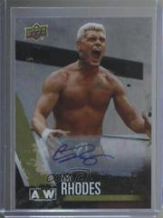 Cody Rhodes [Pyro Autograph] #1 Wrestling Cards 2021 Upper Deck AEW Prices
