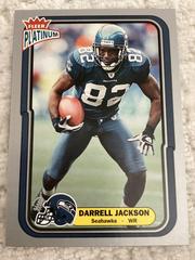 Darrell Jackson [Finish] #5 Football Cards 2004 Fleer Platinum Prices