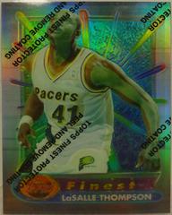 LaSalle Thompson Refractor Basketball Cards 1994 Finest Prices