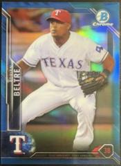 Adrian Beltre [Blue Refractor] #78 Baseball Cards 2016 Bowman Chrome Prices