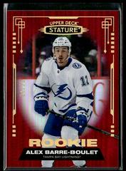 Alex Barre Boulet [Red Rainbow] #123 Hockey Cards 2021 Upper Deck Allure Prices