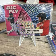 Marcell Ozuna [Pink Fluorescent] Baseball Cards 2021 Panini Mosaic Big Fly Prices