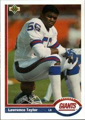 Lawrence Taylor #445 Football Cards 1991 Upper Deck Prices