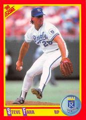 Steve Farr #356 Baseball Cards 1990 Score Prices