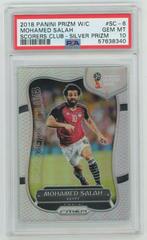 Mohamed Salah [Silver Prizm] Soccer Cards 2018 Panini Prizm World Cup Scorers Club Prices