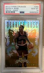 Derrick Rose [Purple & Gold] #280 Basketball Cards 2012 Panini Crusade Prizm Prices