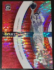 LaMelo Ball [Red Pulsar] Basketball Cards 2021 Panini Donruss Optic Star Gazing Prices