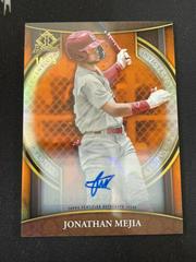 Jonathan Mejia [Autograph Orange] Baseball Cards 2023 Bowman Invicta Prices