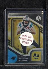 Christian McCaffrey [Gold] #5 Football Cards 2021 Panini Elements Prices