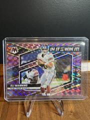 Eli Manning [Purple] #SB-1 Football Cards 2022 Panini Mosaic In It to Win It Prices