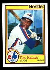 Tim Raines #17 Baseball Cards 1984 Topps Nestle Dream Team Prices