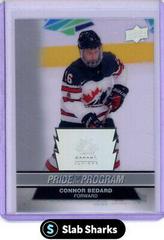 Connor Bedard [Clear Cut] #65 Hockey Cards 2023 Upper Deck Team Canada Juniors Prices