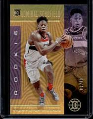 Admiral Schofield [Gold] #192 Basketball Cards 2019 Panini Illusions Prices