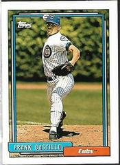Frank Castillo #196 Baseball Cards 1992 Topps Prices