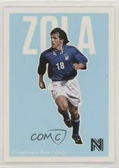 Gianfranco Zola #10 Soccer Cards 2017 Panini Nobility Prices