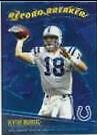 Peyton Manning Football Cards 2003 Topps Chrome Record Breakers Prices